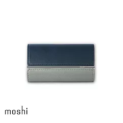 Moshi IonGo 10K Duo 雙向充電帶線行動電源(USB─C 及 lightning 雙充電線) 午夜藍