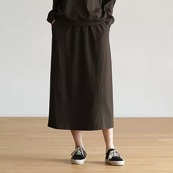 旅途原品 羊毛休閒運動裙裝女冬季寬鬆設計感 M L XL XL 小鹿咖