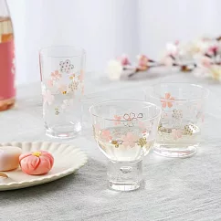 【Toyo Sasaki】日本櫻花和紋 晶透強化廣口玻璃杯170ml