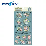 【日本正版授權】星之卡比 透明貼紙 日本製 貼紙/手帳貼/裝飾貼紙 30周年紀念 星座收藏 卡比之星/Kirby - B款