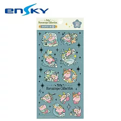 【日本正版授權】星之卡比 透明貼紙 日本製 貼紙/手帳貼/裝飾貼紙 30周年紀念 星座收藏 卡比之星/Kirby ─ B款