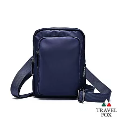 【TRAVEL FOX 旅狐】輕質感隨身萬用 小側背包 (TB812─47) 海軍藍