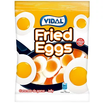 【Vidal】荷包蛋造型QQ軟糖100g