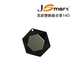 J─Smart 亮彩墜飾錄音筆 16G 黑色
