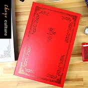 珠友 10K 經典紅 相本/相簿/相冊/回憶紀錄冊4x6 (210枚相片) R紅