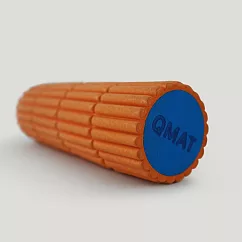 【QMAT】小竹竿滾筒 台灣製(按摩滾筒 舒緩按摩) 橘色