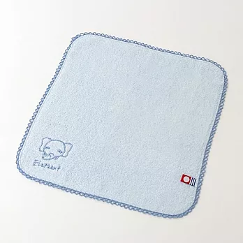 【日本ORIM今治毛巾】嬰兒用吸水速乾純棉萬用方巾 ‧ 小象