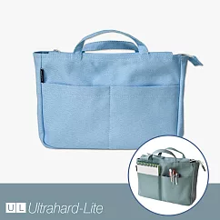 Ultrahard 多隔層萬用帆布內袋/包中包 ─ 河水藍