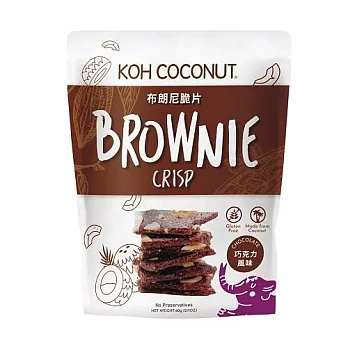 《Koh》酷椰嶼巧克力風味布朗尼脆片60g