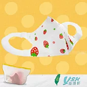 YSH益勝軒 幼幼1-4歲 3D 醫療 立體口罩-台灣製 符合國家標準 草莓花園(50入/盒)