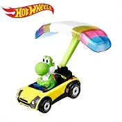 【正版授權】瑪利歐賽車 風火輪小汽車 滑翔翼系列 玩具車 超級瑪利/瑪利歐兄弟 - 耀西