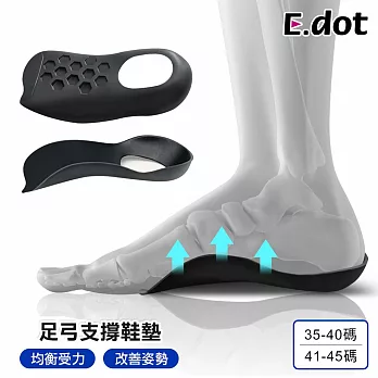 【E.dot】減壓抗震足弓支撐鞋墊 41-45碼