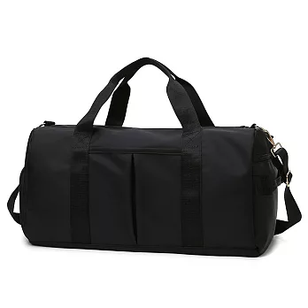 [ BeOK ] 旅行出差大容量手提行李包 乾濕分離背包 健身包 黑色