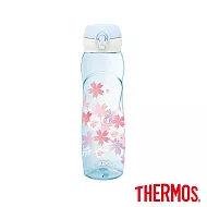 【THERMOS膳魔師】櫻花彈蓋輕水瓶700ml(TB-700SK-BL)粉藍色