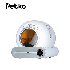PETKO 全自動貓砂盆 貓砂機 智能貓砂盆 電動貓砂盆 白色