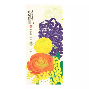 MIDORI JAPANWORKS日本名藝系列(春季) 一筆箋-春之花4款S2