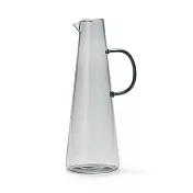 【MUJI 無印良品】玻璃花瓶/水瓶型.灰色