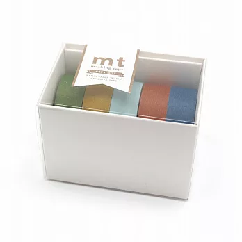 【日本mt和紙膠帶】Gift Box 5入組 ‧ 霧面系