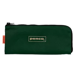 【HIGHTIDE】Penco 扁型筆袋 ‧ 深綠色