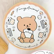 【日本SHINACASA】Fancy Animal可愛動物陶瓷餐碗270ml ‧ 熊熊