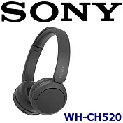 SONY WH-CH520 高音質長續航 無線藍芽耳罩式耳機 4色 DSEE™ 重建音質給您最高音質享受 新力索尼保固一年 黑色
