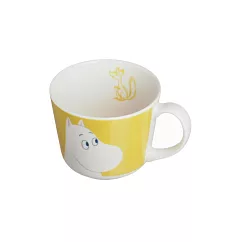 【日本YAMAKA】Moomin嚕嚕米 陶瓷馬克杯250ml ‧ 嚕嚕米(黃)