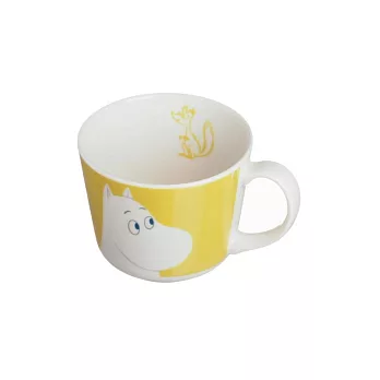 【日本YAMAKA】Moomin嚕嚕米 陶瓷馬克杯250ml ‧ 嚕嚕米(黃)