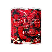 日本LOVE ROSE印花捲筒衛生紙4捲入