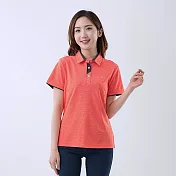 【遊遍天下】女款抗UV吸濕排汗速乾機能POLO衫(GS1036) 2XL 桔色
