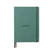 【Rhodia|rama】GoalbookCreation畫冊手帳_A5_硬皮_黑色Maya紙_點格_200gsm_120張_ 水藍色