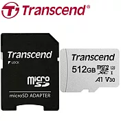 Transcend 創見 512GB U3 microSDXC A1 V30 300S 記憶卡