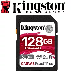 Kingston 金士頓 128GB SDXC UHS─II U3 V90 記憶卡 SDR2/128GB