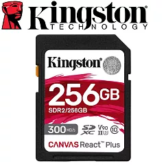 Kingston 金士頓 256GB SDXC UHS─II U3 V90 記憶卡 SDR2/256GB