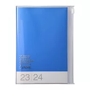 【Mark’s】2024 直式週記事收納手帳B6 ‧ 素彩藍