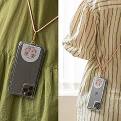 InfoThink 迪士尼系列手機頸掛繩─含維尼/奇奇蒂蒂掛片各1入