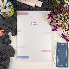 【conifer綠的事務】2024─25K跨年月計畫筆記本組 彩色軟糖