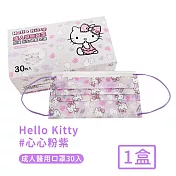 【HELLO KITTY】台灣製醫用口罩成人款30入