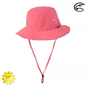 ADISI 抗UV透氣快乾撥水雙面盤帽 AH23020 / 城市綠洲專賣 (UPF50+ 防紫外線 防曬帽 遮陽帽) L 玫紅/理石灰