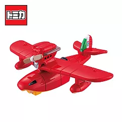 【日本正版授權】Dream TOMICA 吉卜力 02 紅豬 飛行艇 玩具車 宮崎駿 多美小汽車