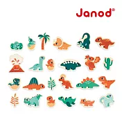 【法國Janod】我愛小恐龍-遊戲磁吸片