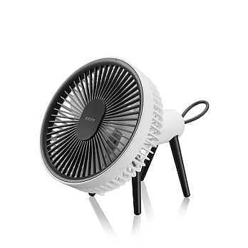 【KINYO】7吋無線遙控充電風扇|桌扇|無刷風扇|靜音風扇 UF-7075 黑咩羊