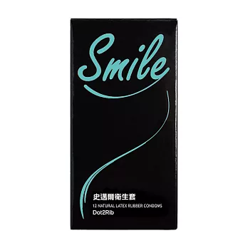 SMILE史邁爾 雙環魔粒衛生套保險套12入/盒