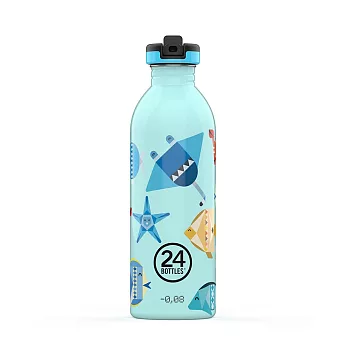 義大利 24Bottles 兒童吸嘴水瓶 500ml(4款花色) - 海底小樂園