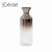 【éclat 】歐式輕奢漸變玻璃花瓶裝飾花器桌面擺飾_2款任選 小細瓶