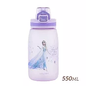【HOUSUXI舒希】迪士尼冰雪奇緣系列-Tritan彈蓋水瓶550ml