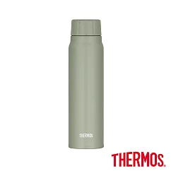 【THERMOS 膳魔師】不鏽鋼氣泡保冷隨身瓶530ml (FJK─500) 清新綠