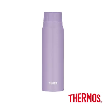 【THERMOS 膳魔師】不鏽鋼氣泡保冷隨身瓶530ml (FJK-500-PL) 沁涼紫