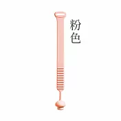 【E.dot】小蘑菇矽膠馬桶提蓋器-可調節加長款 粉色