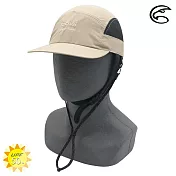 ADISI 水陸抗UV透氣快乾撥水衝浪球帽 AH23011 / 城市綠洲專賣 (球帽 遮陽帽 防曬帽) S 卡其