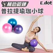 【E.dot】普拉提瑜珈抗力球-小25cm 紫色